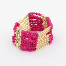 Load image into Gallery viewer, 1 pc Bohemian Style Charming Multilayer Beaded Bracelet Womens fine Jewelry arty Gift Hot High quality