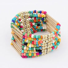 Load image into Gallery viewer, 1 pc Bohemian Style Charming Multilayer Beaded Bracelet Womens fine Jewelry arty Gift Hot High quality