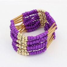 Load image into Gallery viewer, 1 pc Bohemian Style Charming Multilayer Beaded Bracelet Womens fine Jewelry arty Gift Hot High quality