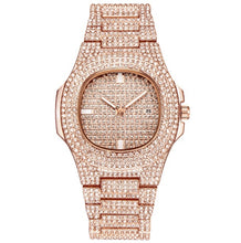 Load image into Gallery viewer, Free Dropshipping New 2020 Femme Diamond Mens Watches Hip Hop Quartz Watch For Women Iced Out Female Clock Male Wristwatches