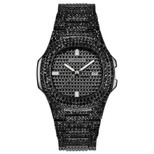 Load image into Gallery viewer, Free Dropshipping New 2020 Femme Diamond Mens Watches Hip Hop Quartz Watch For Women Iced Out Female Clock Male Wristwatches