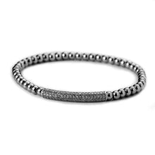 Load image into Gallery viewer, Woogge Hot Sale 3pcs/set Classical Handmade Beaded Braiding Bracelet Pave CZ Zircon Gold Crown Hip Hop Unisex Couple Gift