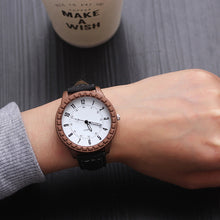 Load image into Gallery viewer, Couple Watches 2019 New Fashion Leather Lover's Watches Simple Couple Watch Gifts  for Men Women Clock Pareja Pair watch
