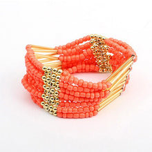Load image into Gallery viewer, 1 pc Bohemian Style Charming Multilayer Beaded Bracelet Womens fine Jewelry arty Gift Hot High quality
